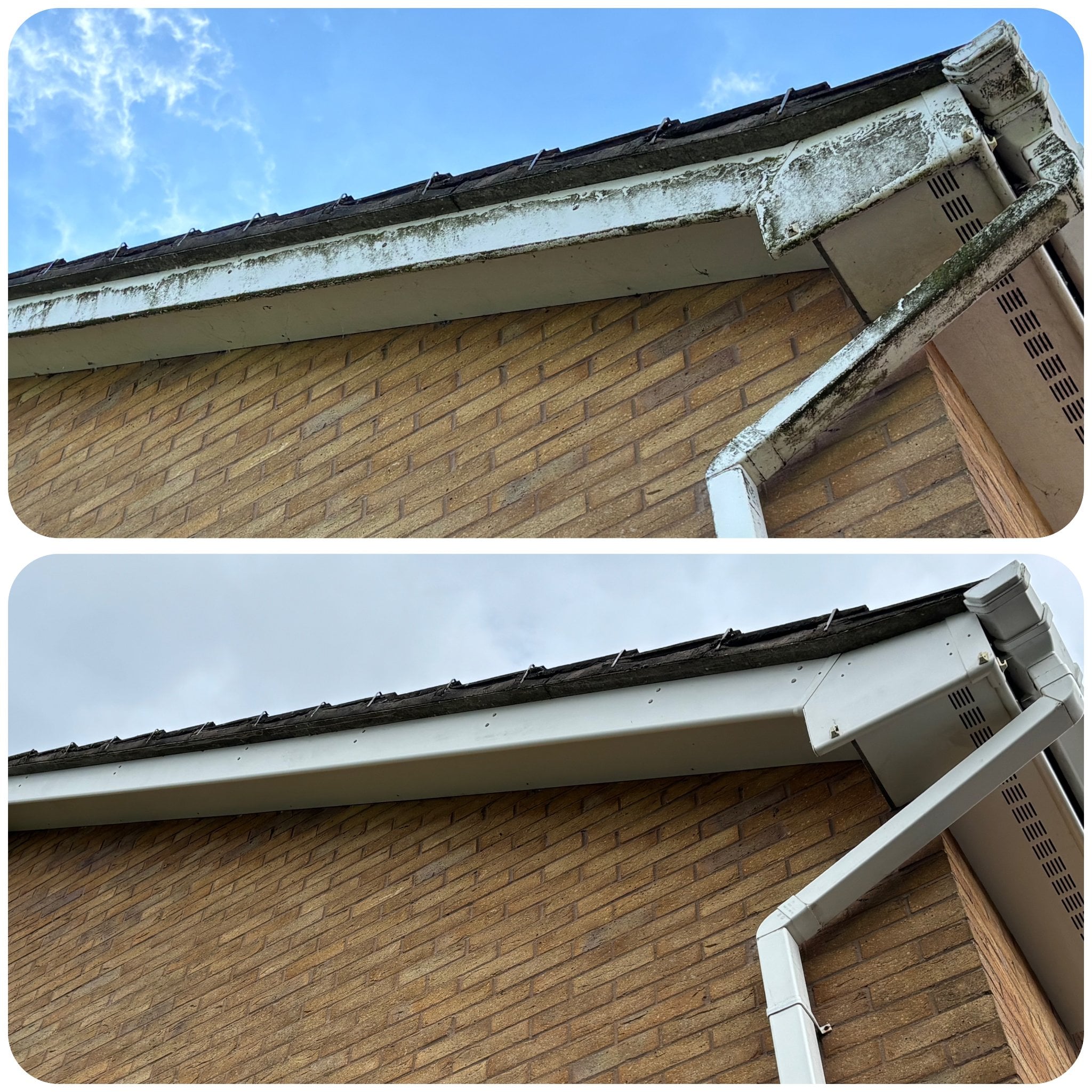 Exterior Cleaning Gallery Lincoln | Before & After Photos
