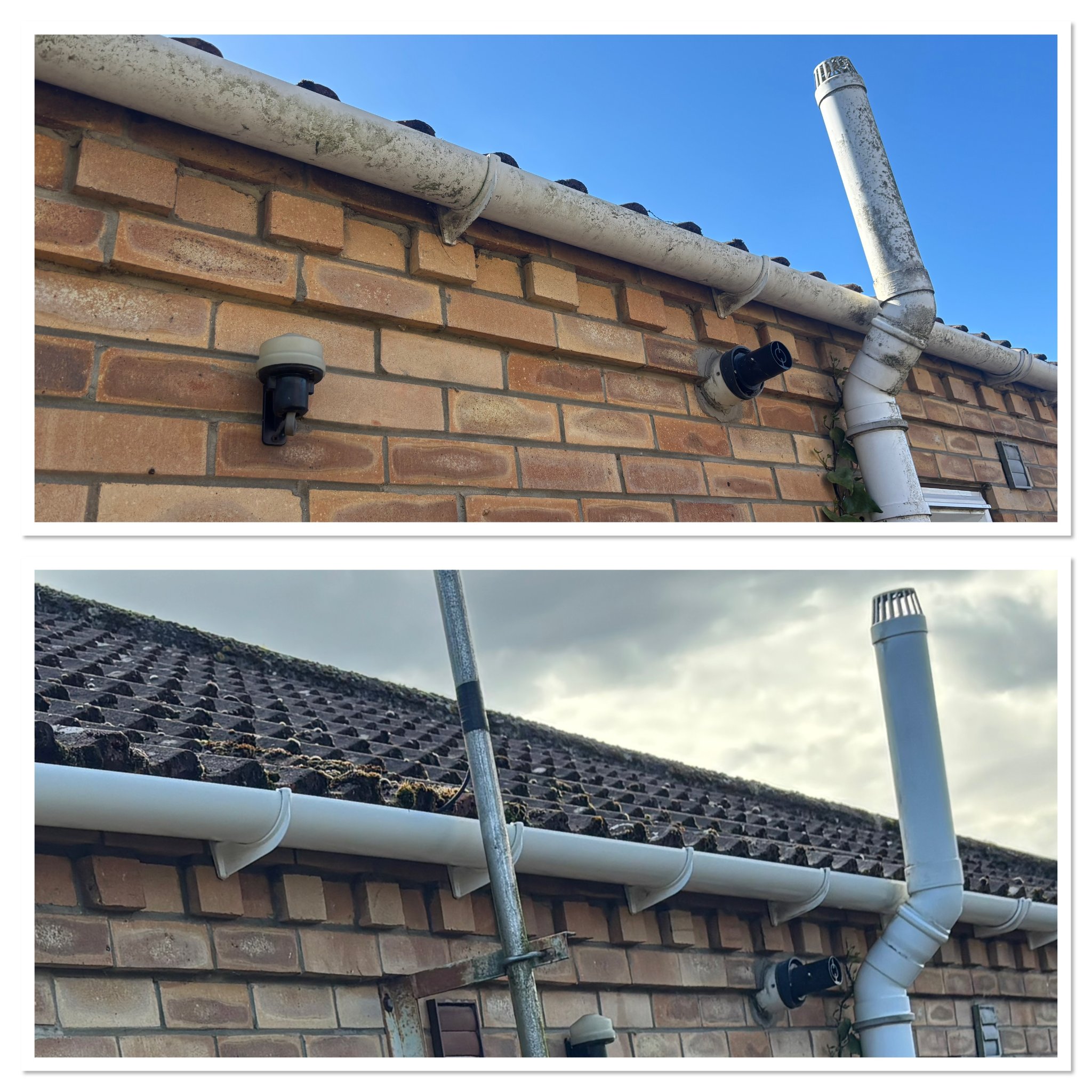 Gutter, fascia and soffit cleaning completed at a residential property in Lincoln — photo 2
