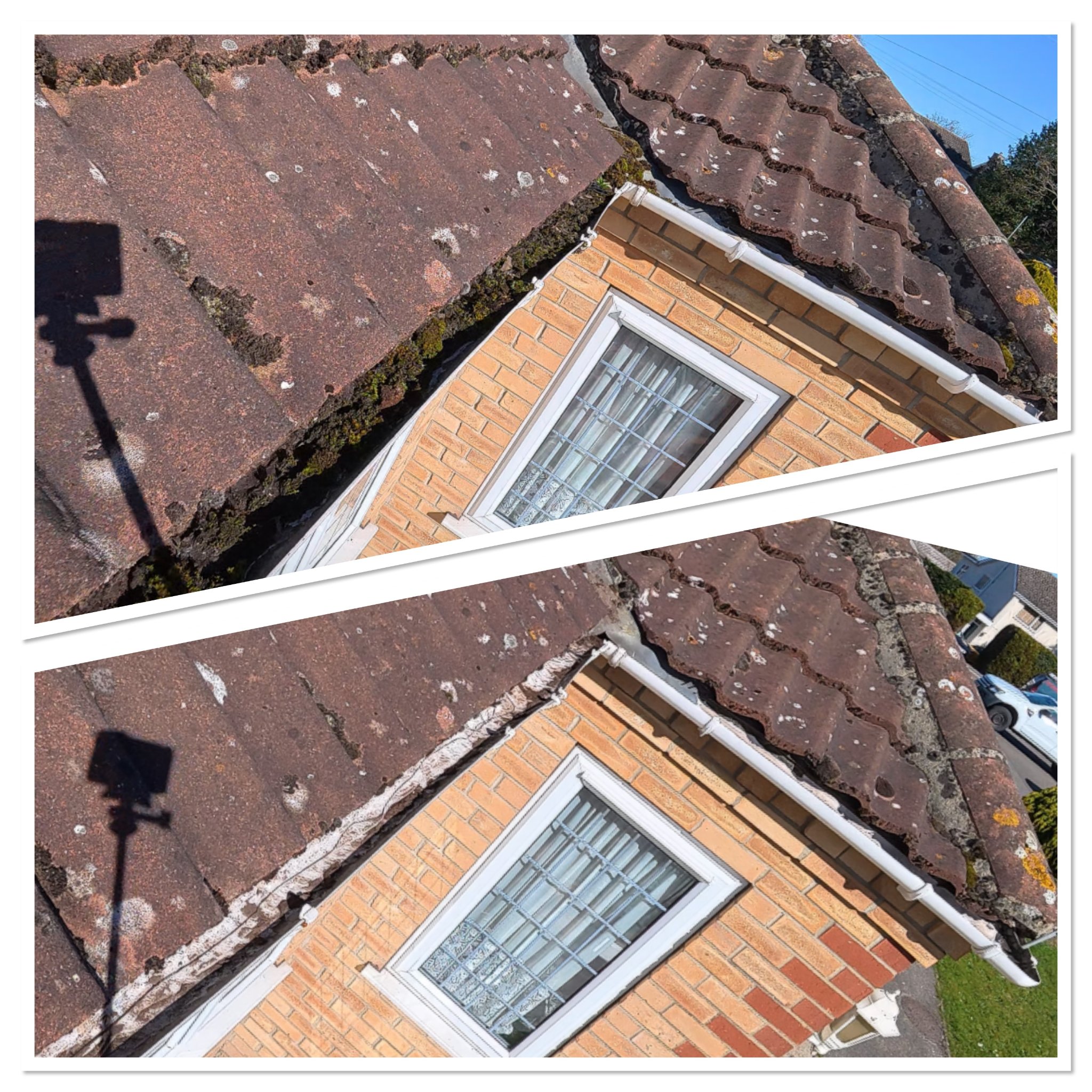 Gutter cleaning completed at a residential property in Lincoln — photo 1